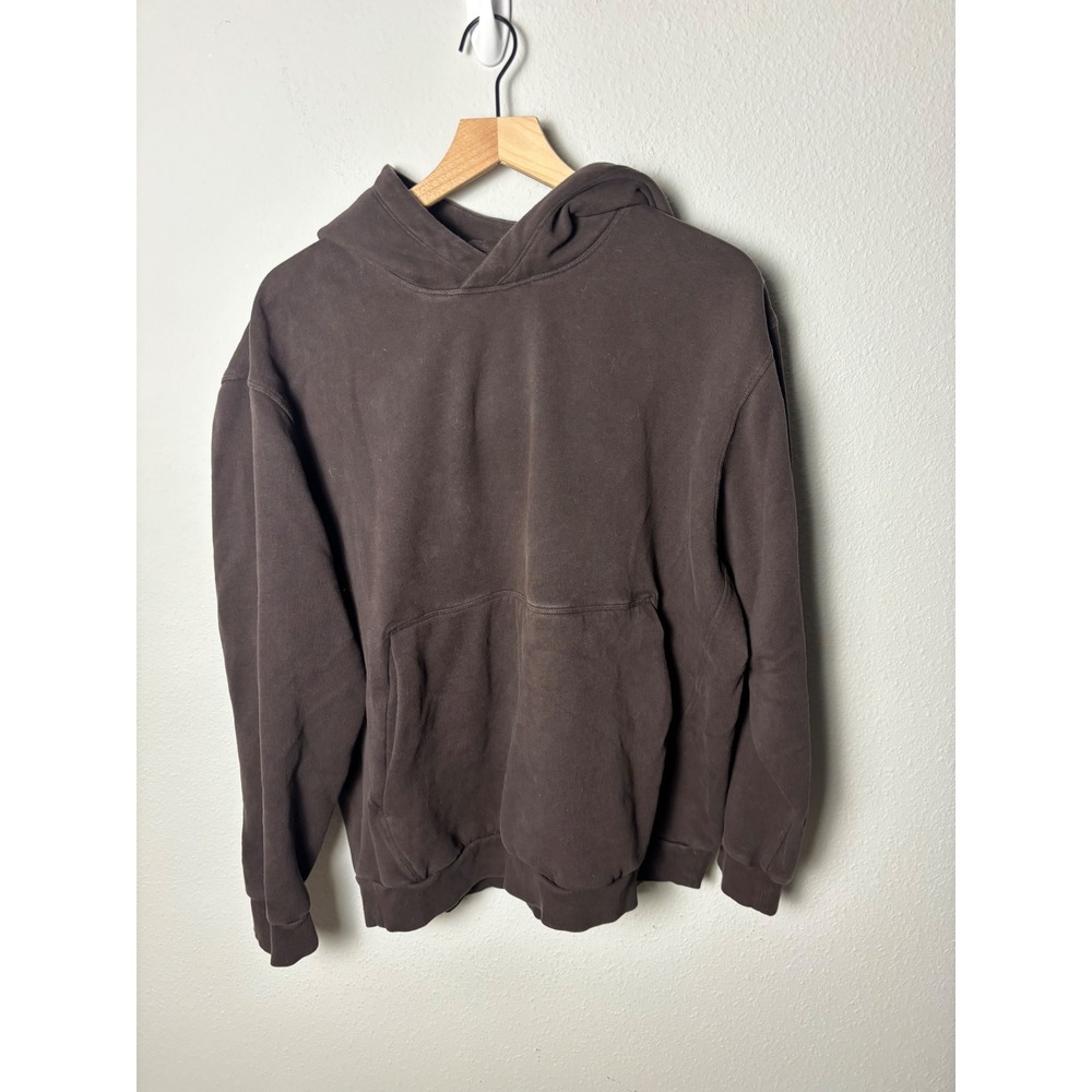 Lululemon Steady State Pullover Hoodie Brown M3FAES XL Mens Oversized